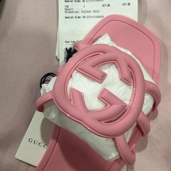 BRAND NEW GUCCI SLIDES - Picture 3 of 3